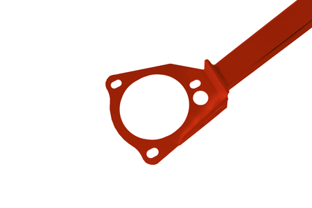 Front upper strut bar BMW 3 E46 Coupe Compact 4-cyl Red