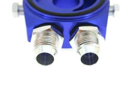 TurboWorks Oil Cooler Adapter Blue AN10