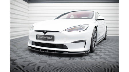 Splitter Tesla Model S Plaid I Facelift Front v.3