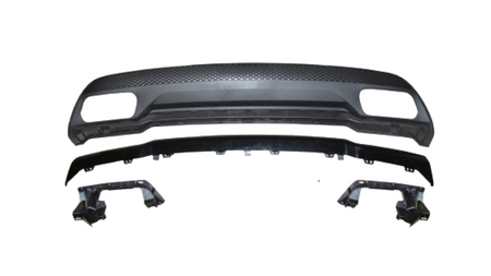 Diffuser Mercedes-Benz A W176 Rear Matt Black