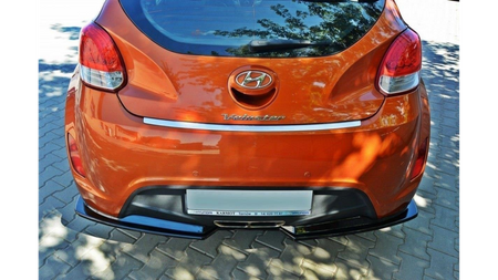 Splitter Hyundai Veloster Tył Gloss Black
