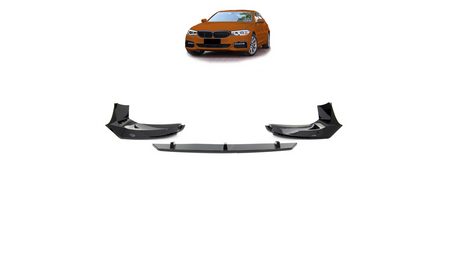 Diffuser BMW 5 G30 G31 Front Bumper Gloss Black