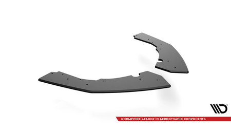 Splitter BMW 2 F87 M-Pack Tył Boczne Street Pro Black-Red