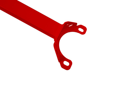 Rear upper strut bar Mitsubishi Eclipse 2 Red