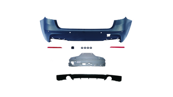 Bumper BMW 3 F31 Rear with Diffuser