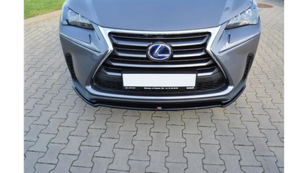 Splitter Lexus NX I Front v.1 Gloss Black