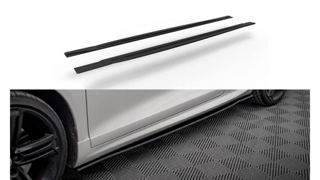 Diffuser Volkswagen Scirocco III R Side Skirts Street Pro Black