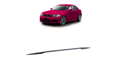 Lotka BMW 1 E82 Lip Carbon Look