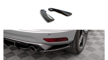 Splitter Volvo XC60 R-Design I Facelift Tył Boczne Gloss Black