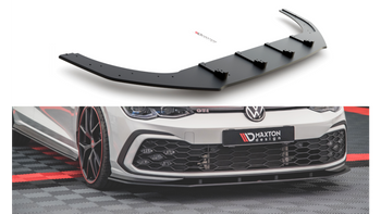 Splitter Volkswagen Golf 8 GTI GTE R-Line Front Racing Durability Black