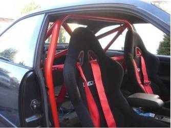 Bolt-in Half Roll Cage BMW 3 E36 Black