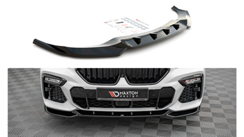 Splitter BMW X6 G06 M-Pack Front v.1 Gloss Black