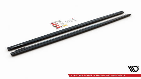 Diffuser Volkswagen Passat CC Side Skirts v.2 Gloss Black