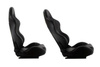 Racing seat MONZA PVC Black
