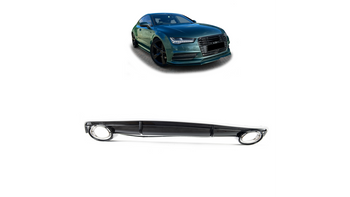 Diffuser Audi A7 C7 Facelift Rear