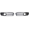 Fog Light Covers Audi A6 C6 Gloss Black