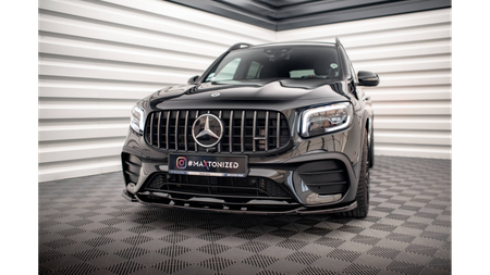 Splitter Mercedes-Benz GLB 35 X247 przód v.2 Gloss Black