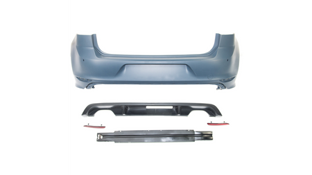 Bumper Volkswagen Golf 7 Rear with Diffuser