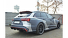 Splitter Audi RS6 C7 Tył Boczne Gloss Black