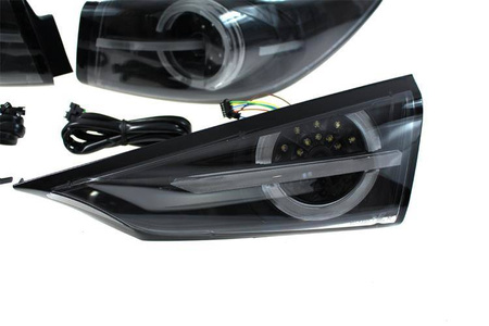 LED Taillights Mazda 3 Sedan 09-13 DAMAGED