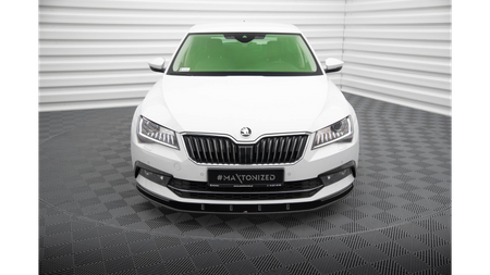 Splitter Skoda Superb III Front v.3 Gloss Black