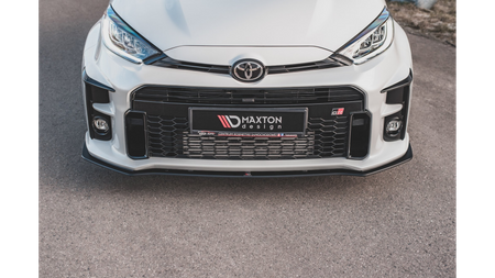 Splitter Toyota GR Yaris IV Front Racing Durability Black