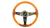 Kierownica SLIDE 350mm offset:70mm NeoChrome Acrylic Orange