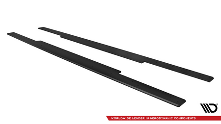 Diffuser BMW 2 G42 Side Skirts Street Pro Black-Red