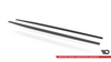 Diffuser Audi RS3 8Y Side Skirts Street Pro Black-Red