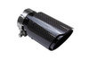 Exhaust 89mm Inlet 70mm Carbon Gloss