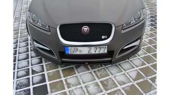 Splitter Jaguar XF (X250) I SPORTBRAKE S-PACK przód Gloss Black