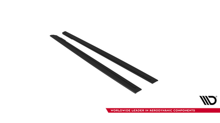 Diffuser Ford Mustang VI GT Side Skirts Street Pro Black-Red