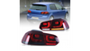 Lampy Volkswagen Golf VI Tył Dynamic LED Red