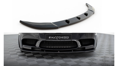 Splitter BMW 5 F10 F11 M-Pack Front Gloss Black