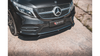 Splitter Mercedes-Benz V W447 Facelift Front v.4 Gloss Black