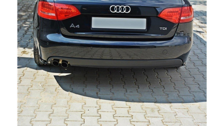 Splitter Audi A4 B8 Tył Boczne Gloss Black