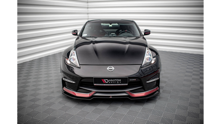 Splitter Nissan 370Z Nismo Facelift przód v.3 Gloss Black