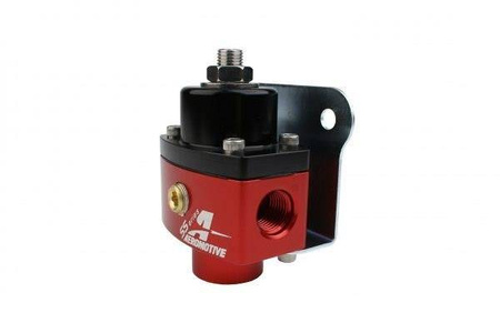 Aeromotive Fuel pressure regulator SS Carburetor 750HP ORB-06 Red/Black