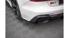 Splitter Audi RS6 RS7 C8 Rear Side v.2 Gloss Black