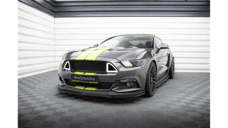 Splitter Ford Mustang VI GT Front Gloss Black