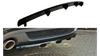 Splitter Audi A5 8T S-Line Rear Central with Diffuser Gloss Black