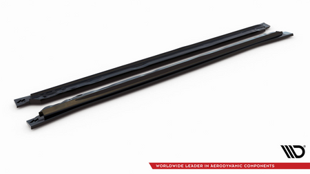 Diffuser Volkswagen Tiguan II Allspace Side Skirts Gloss Black