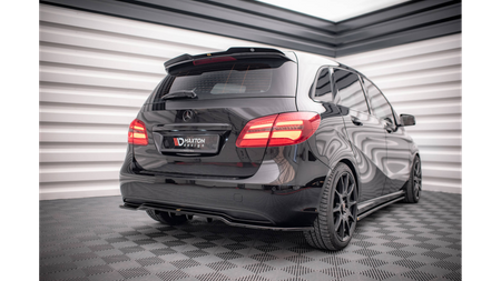 Przedłużenie Spoilera Mercedes-Benz B W246 Facelift Gloss Black