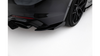 Splitter Audi RS5 F5 Sportback Tył Boczne Street Pro Black + Gloss Flaps