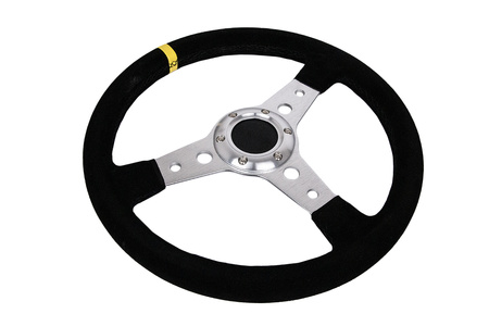 Steering wheel Pro 350mm offset:0mm Suede Black