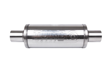 Center Muffler 57mm TurboWorks RS 409SS 300mm