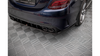 Splitter Mercedes-Benz C W205 C43 Facelift Rear Central with Diffuser Gloss Black