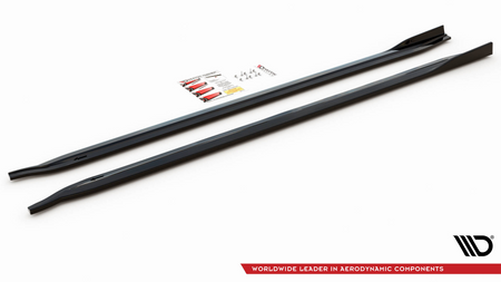 Diffuser BMW 3 G80 M-Pack Side Skirts v.2 Gloss Black