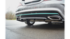 Diffuser Mercedes-Benz CLA C117 Rear Valance FACELIFT Gloss Black