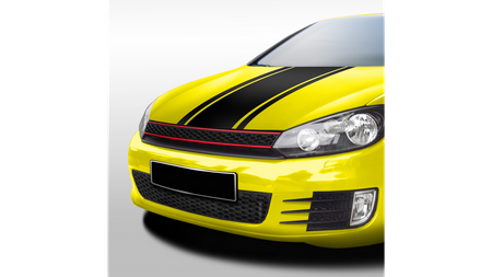 Zderzak Volkswagen Golf VI Przód Grill Halogeny